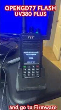 #shorts #hamradio #opengd77 HOW TO FLASH A TYT UV-380 PLUS WITH OPENGD77!