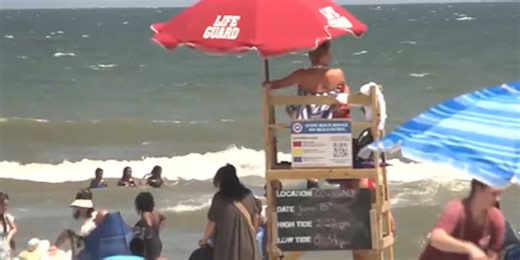 Beachgoer bitten by a shark at Hilton Head Island