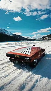 A Car You Enter From Windshield This car was not just ahead of its time, it completely outran it. The Lancia Stratos Zero debuted in 1970 standing only 33 inches tall, with no normal doors at all. You climbed in through the windshield like a fighter jet pilot. Designed by Marcello Gandini for Bertone, its razor sharp wedge look reshaped supercar design and directly inspired legends like the Countach. It was so futuristic that Michael Jackson later turned it into a movie star in Moonwalker. #clas