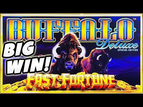 I Tapped It Into Reality! BIG WIN in Buffalo Deluxe Fast Fortune slot at Yaamava Casino!