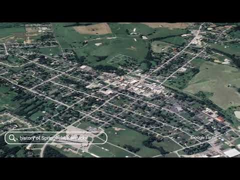 The history of Springfield, Kentucky