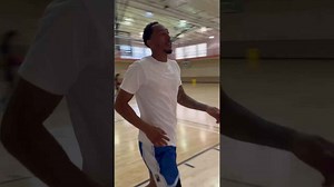 NBA Player's Impressive Basketball Workout