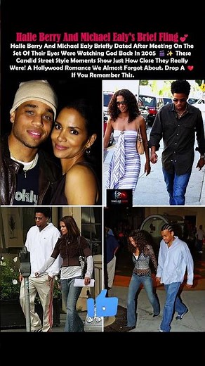 Looking back at Halle Berry and Michael Ealy’s brief Hollywood romance! 👀❤️ #Shorts #fyp #foryou