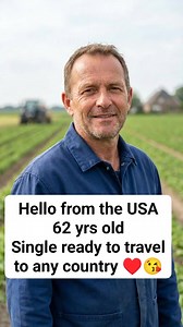 Hello from the USA 62 yrs old Single ready to travel to any country ♥️😘 | Derrick Richard