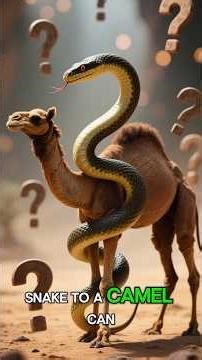 Camel Eating Snakes |#facts #camel #snake #desertlife #wildlifefacts#animalfacts #amazingnature