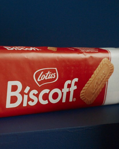 Say hello to the Tims x Biscoff® Boston Cream Donut made with Biscoff® cookies. | Tim Hortons
