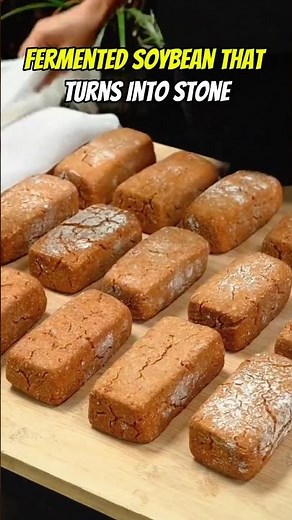 This Isn’t a Brick… It’s a 1,000-Year-Old Chinese Food! 😲 | Fermented Soybean Meju #chinesefood