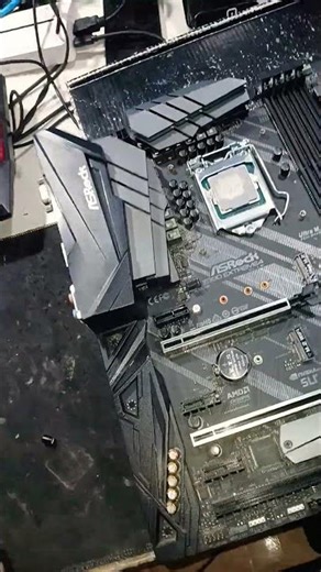 The capacitor exploded.