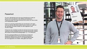 AstraZeneca Södertälje passerkortsutbildning (SWE)