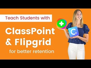 ClassPoint + Flipgrid Tutorial For Teachers [ How to Use with any Lesson ]