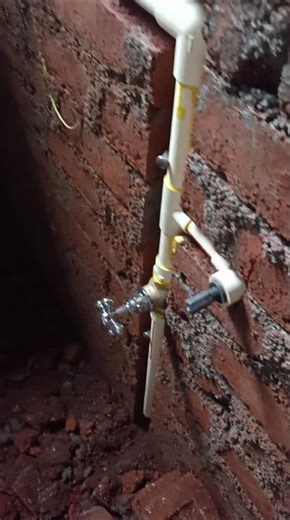 CPVC plumbing work in home #ytshorts #trending #bathroom #cpvcwork