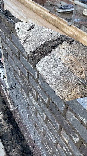 #asmr #fyp #bricklaying #worklife #construction #friday #bricktok | Construction Videos