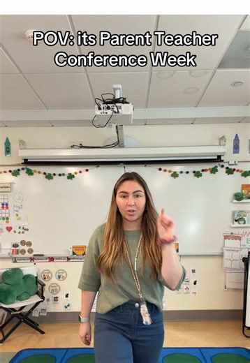 Teaching all day and then having conferences with families really takes it out of me 😂 How does your school do conferences? #teacher #teachersoftiktok #school #conference #fyp