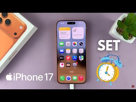 How To Set Alarm On iPhone 17 / 17 Pro