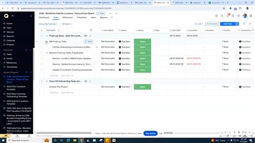 How to Update a Task Template - Final Lap