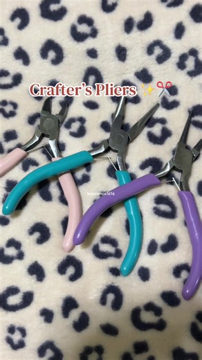 Crafter's Bestfriend: 3-Piece Pliers Set for Crafting