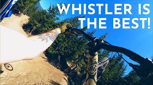 Returning to the trails at Whistler Bike Park