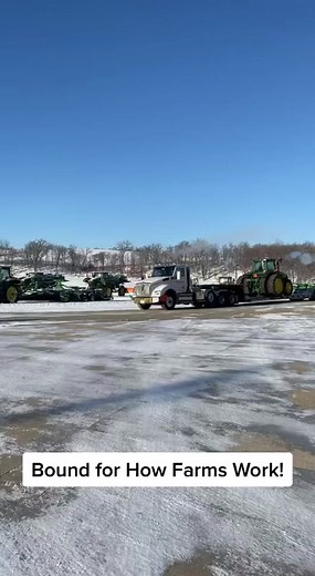Tractor Incoming! #HowFarmsWork #farmtok #farming