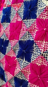 how to make plastic ason design /plastic bag / sitting mat #treanding #viral
