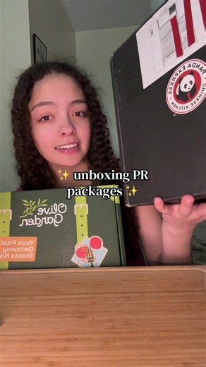 Olive Garden & Panda Express PR Packages Unboxing — Pasta Pass & Orange Chicken