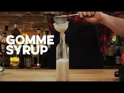 Gomme Syrup | How to Drink