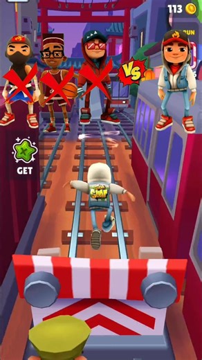 subway surfers Noob 🆚 Pro gameplay compilation #subwaysurfers #shorts #compilation #vs
