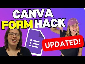 How to ADD and EMBED a FORM on Your Canva Website - UPDATED 2025
