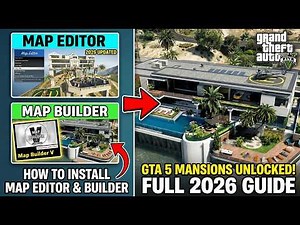 GTA V PC Map Editor Map Builder Installation Guide | Build Custom Mansions | Rynbell GTA 5