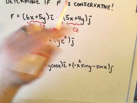 Showing a Vector Field on R_2 is Conservative