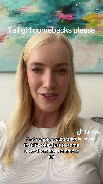 Heather in the clouds on TikTok