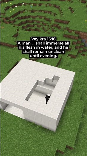 Can a Jew Build a Mikvah in Minecraft? #jewish #minecraft #gaming