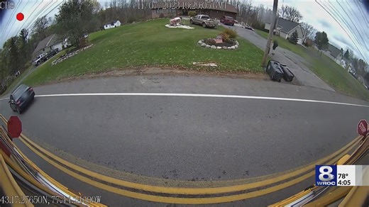 How the new cameras on school buses catch drivers speeding past