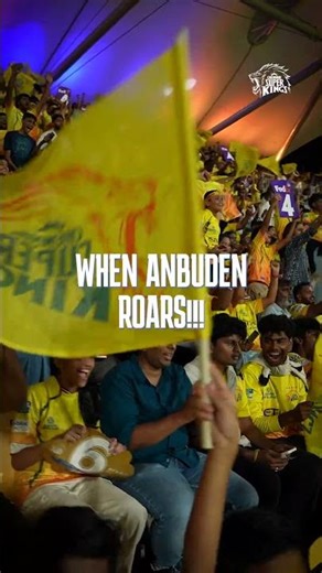 DB in the middle, dB levels high in the stands 📈 #WhistlePodu #CSKvSRH