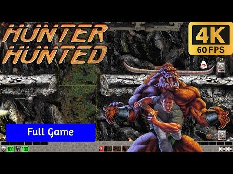 Hunter Hunted PC (1996) - Full Gameplay/Walkthrough - 4K