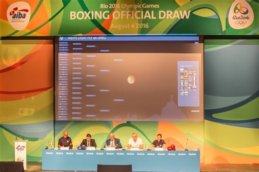 Rio 2016 Olympic Boxing Tournament Draw Results