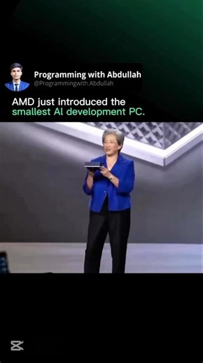 AMD Just Launched the Smallest AI Development PC #shorts #shortsfeed #ai #smallest #development #pc