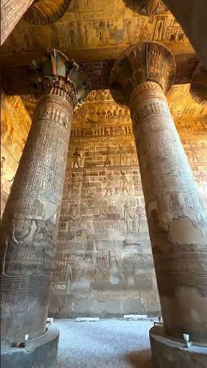 Esna Temple is one of Egypt’s most beautifully preserved yet underrated ancient sites. #esna