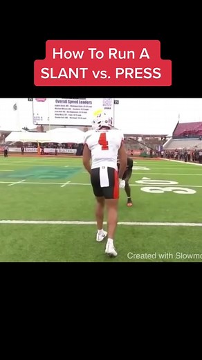 How To Run A Slant vs. Press in Football