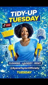 This is long overdue!! Join my cleaning jam session!! https://www.tiktok.com/t/ZP8Pp7Brs/ #ayanataylor #golive #live #tiktoklive #nichetok | Ayana Taylor
