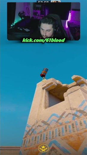 ANUBIS A SITE 1 SPOT 3 SMOKE #cs2 #csgo #cs2clips #shorts #61blood #like #subscribe #sub #streamer