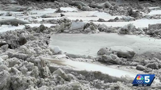 Mad River ice jam still stuck in Moretown