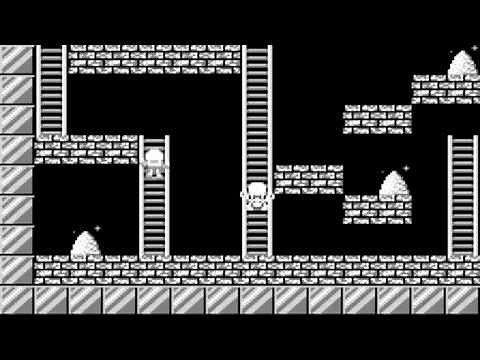 Lode Runner [ ロードランナー For WonderSwan] Game Sample - WonderSwan