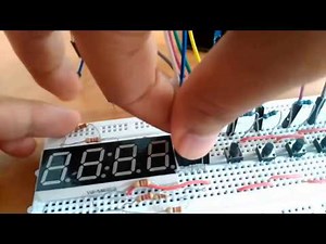 Digital Clock With 4 7 Segment