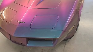 Check out this custom 1981 corvette: https://www.hobbycarcorvettes.net/corvette/1981-chameleon-corvette-black-interior-for-sale/ | Hobby Car Corvettes.Net