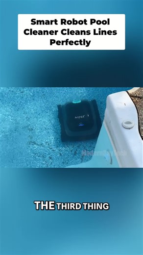 Pool Cleaner: Waypath Navigation 2.0 & Wall Mode Magic! This robot navigates your pool like a dream with Waypath Navigation 2.0! It cleans in straight lines, hitting every spot. Plus, its 150-minute battery gets the whole pool, even up the waterline in wall mode! #poolcleaning #robotcleaner #poolmaintenance #smarthome #backyardgoals #cleaninghacks #ReelsOfInstagram #PoolLife @aiper_official As an Amazon Associate I earn from qualifying purchases