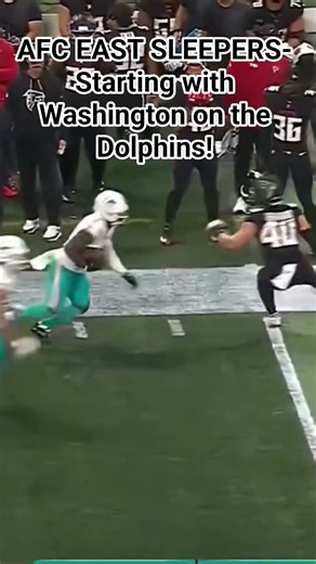 Why Malik Washington is one of TheFantasyProphecy.com favorite sleepers in description! #fyp #nfl