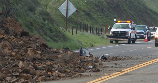 UPDATE: Highway 41 reopens after rockslide
