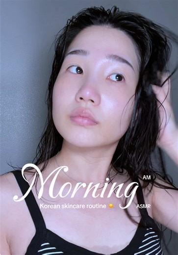 ASMR Morning Skincare Routine for Clear Skin