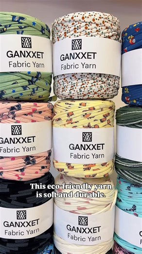 195K views · 470 reactions | Say hello to our new Printed T-Shirt Yarns. From playful dots to bold florals, these fresh prints are ready to bring your next project to life. Eco-friendly, made from recycled textile offcuts, and designed to stand out—don’t wait, these colors go fast. Shop the new prints today at Ganxxet.com ♻️❤️ #ganxxet #macrame #weaving #crochet #knitting #macraweave #fiberart #boho #bohodecor #sustainable #recycled | Ganxxet | Facebook