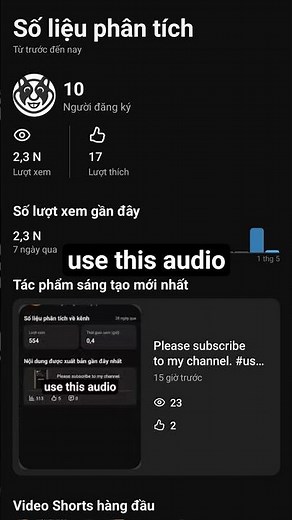 sắp được 20 người đăng ký rồi #usethisaudio #trending